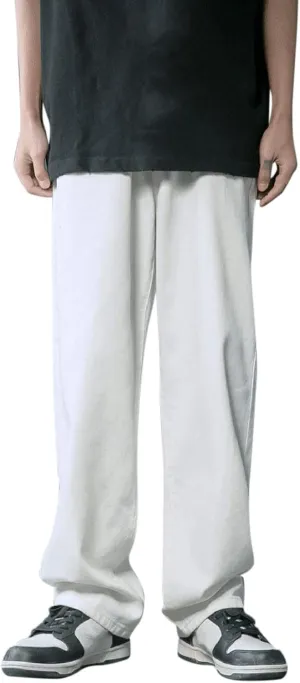 Men Baggy Jeans Y2k Vintage Skater Jeans Oversized Skateboard Denim Pants Wide Leg Jnco Jeans Streetwear