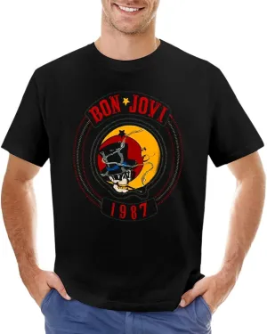 Men Music Fans T-Shirt 80s&90s Short Sleeve Cotton Tshirts Unisex