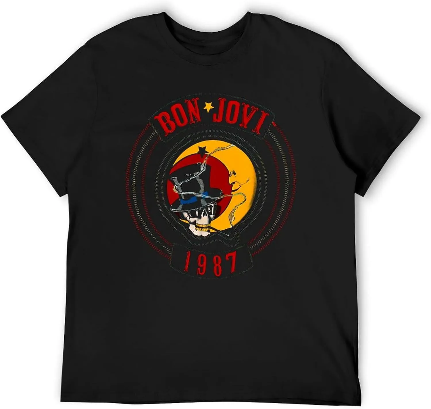 Men Music Fans T-Shirt 80s&90s Short Sleeve Cotton Tshirts Unisex