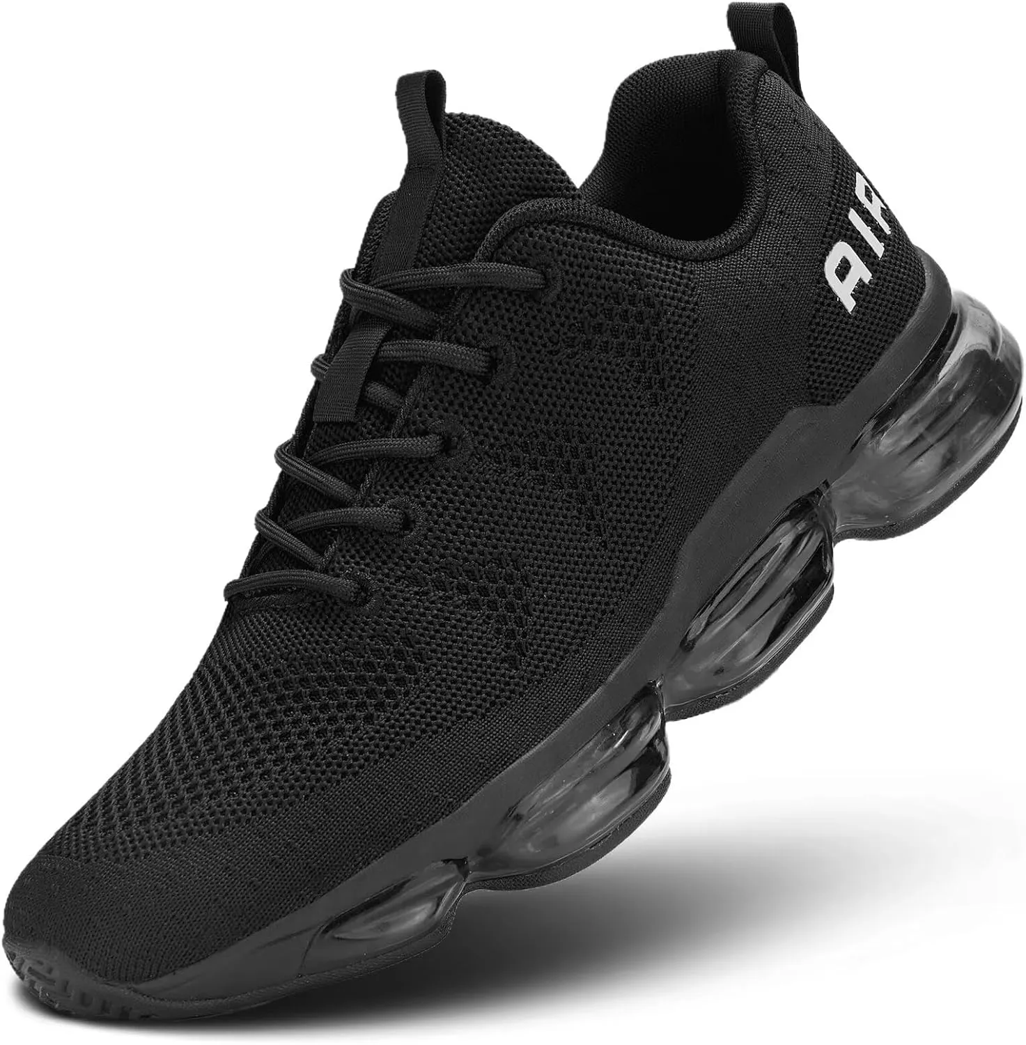 Men's Air Cushion Running Shoes Walking Jogging Fitness Gym Fashion Sneakers Lace Up Casual Comfortable Work Tennis Sport Athletic Trainers