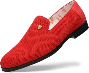 Men's Casual Loafers Slip-on Walking Dress Comfortable Fashion Shoes