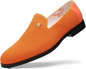 Men's Casual Loafers Slip-on Walking Dress Comfortable Fashion Shoes