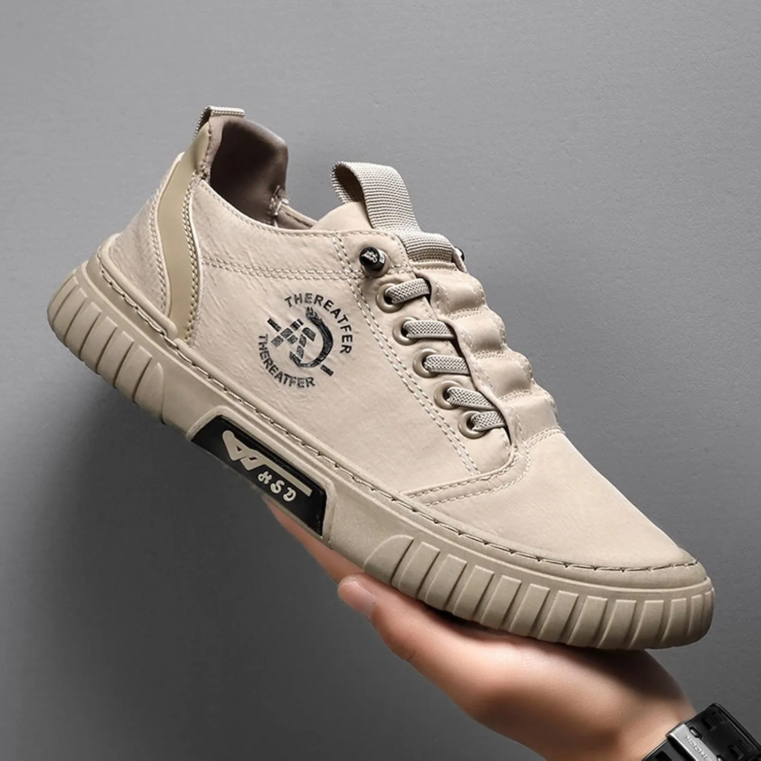 Men's Casual Shoes Lightweight Mesh Sport Sneakers Elastic Walking Shoes Flat Bottom Fashion Casual Footwear Non Slip Comfortable Sneaker