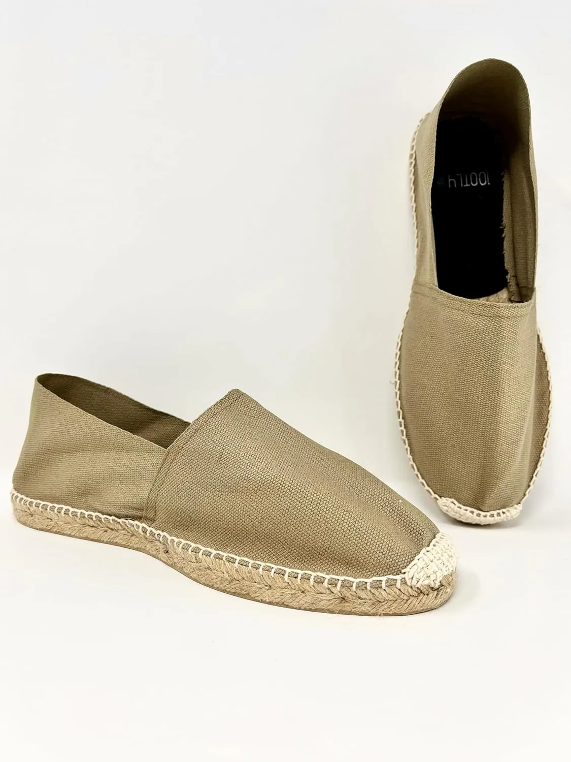 Men's Espadrille Flats Loafer Slip On