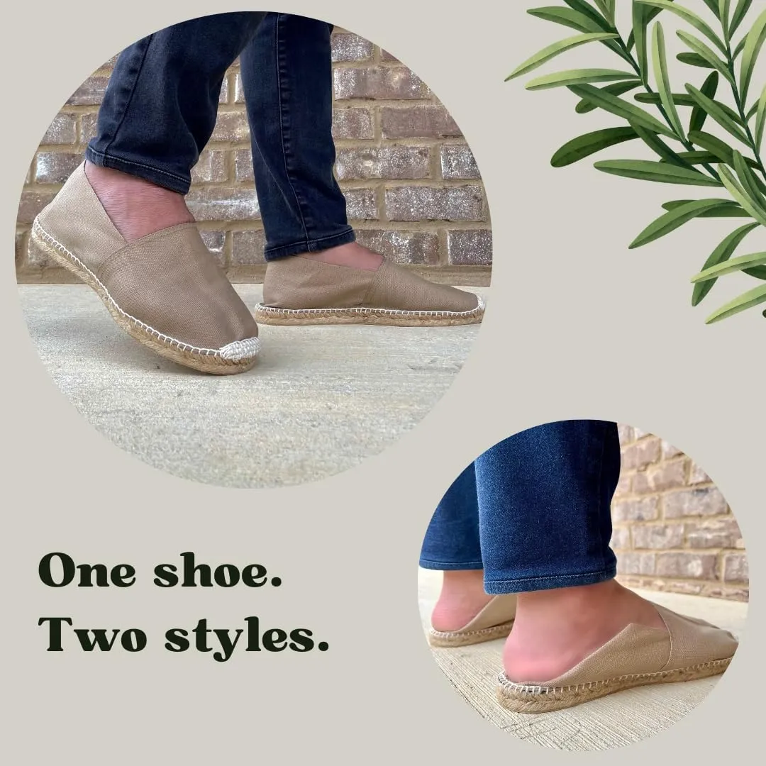 Men's Espadrille Flats Loafer Slip On