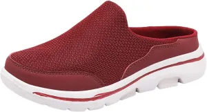Mens Loafers & Slip-Ons Comfortable Breathable Flat Soled Slip On Mesh Heelless Casual Shoes for Men and Women
