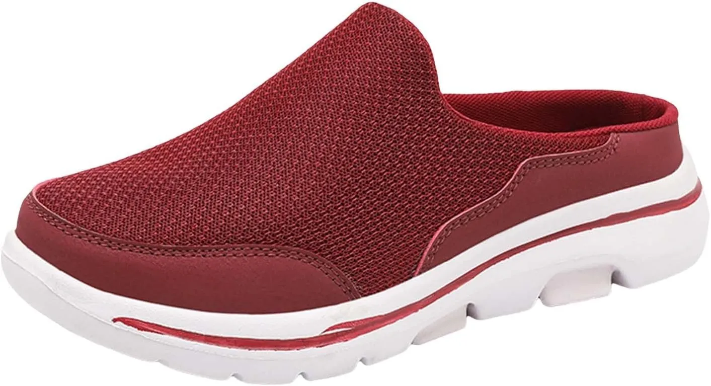 Mens Loafers & Slip-Ons Comfortable Breathable Flat Soled Slip On Mesh Heelless Casual Shoes for Men and Women