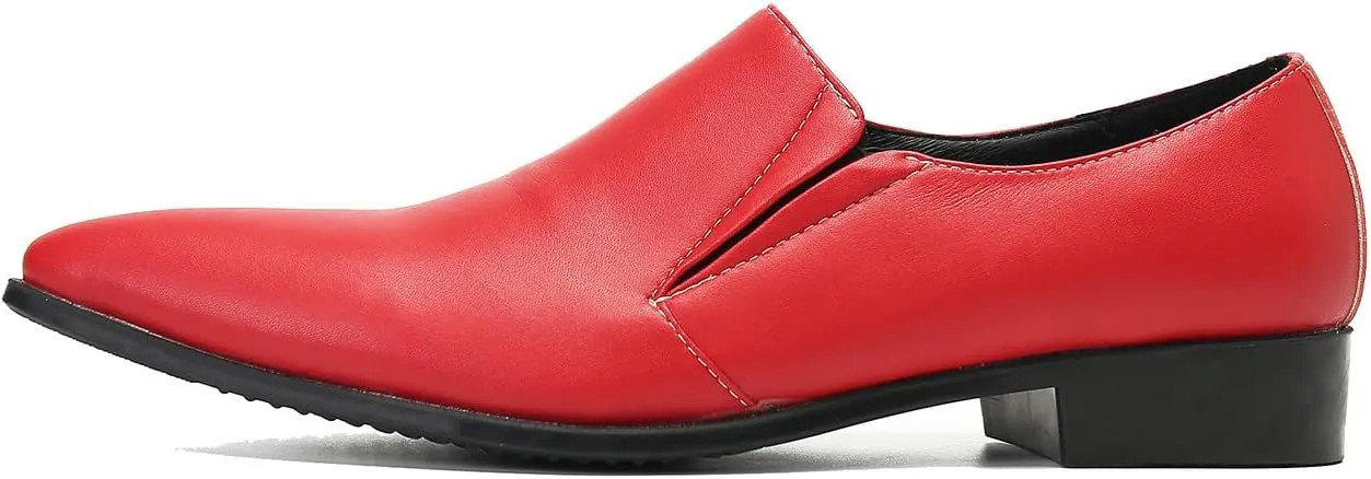 Men's Loafers Casual Penny Slip On Loafers for Men Fashion Prom Wedding Ballroom Tuxedo Party Smoking Summer Walking Shoes for Boy