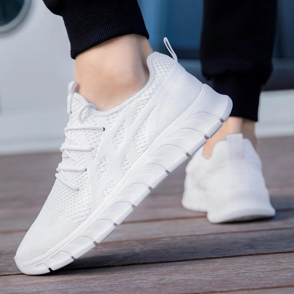 Mens Running Tennis Casual Walking Shoes Fashion Athletic Gym Sports Sneakers for Men Breathable Lightweight Comfortable Shoes