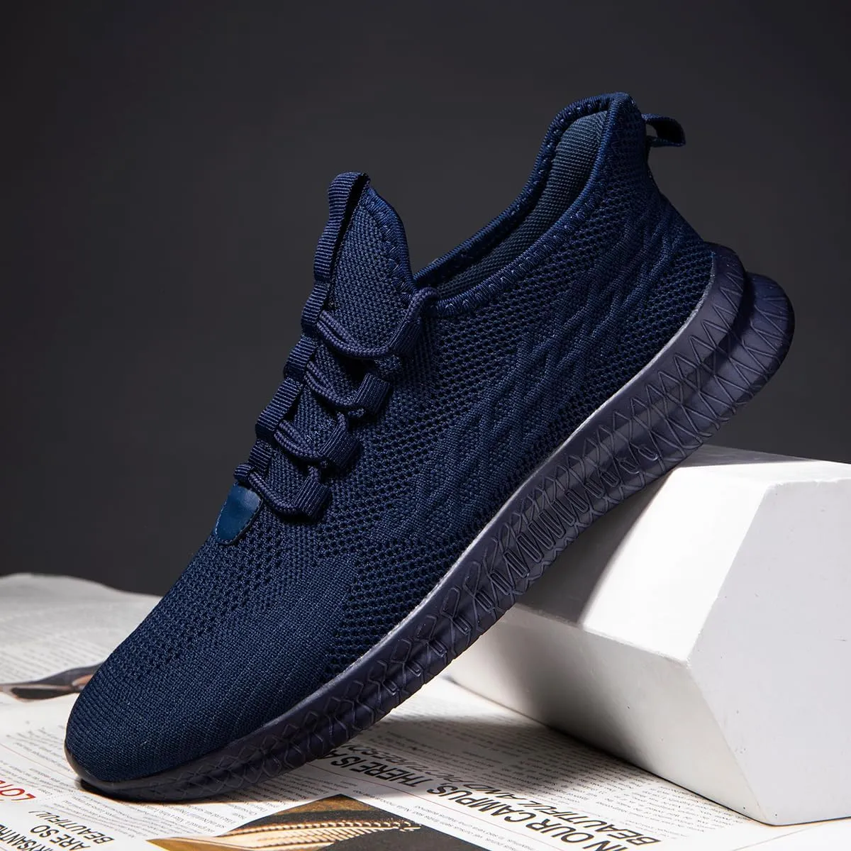 Mens Running Tennis Casual Walking Shoes Fashion Athletic Gym Sports Sneakers for Men Breathable Lightweight Comfortable Shoes