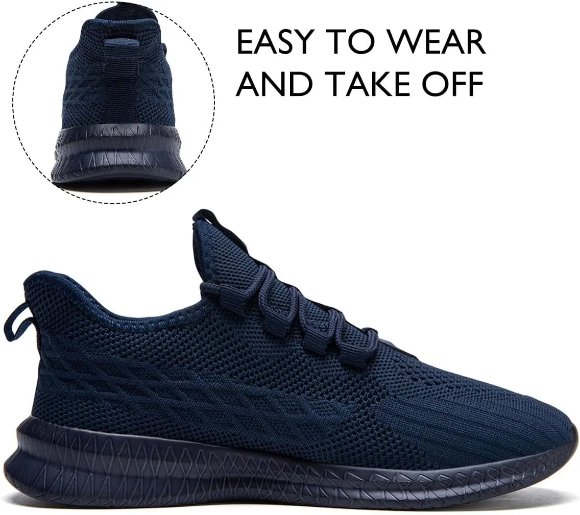 Mens Running Tennis Casual Walking Shoes Fashion Athletic Gym Sports Sneakers for Men Breathable Lightweight Comfortable Shoes