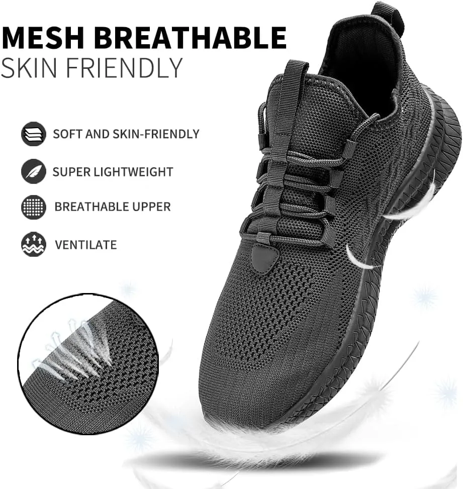 Mens Running Tennis Casual Walking Shoes Fashion Athletic Gym Sports Sneakers for Men Breathable Lightweight Comfortable Shoes