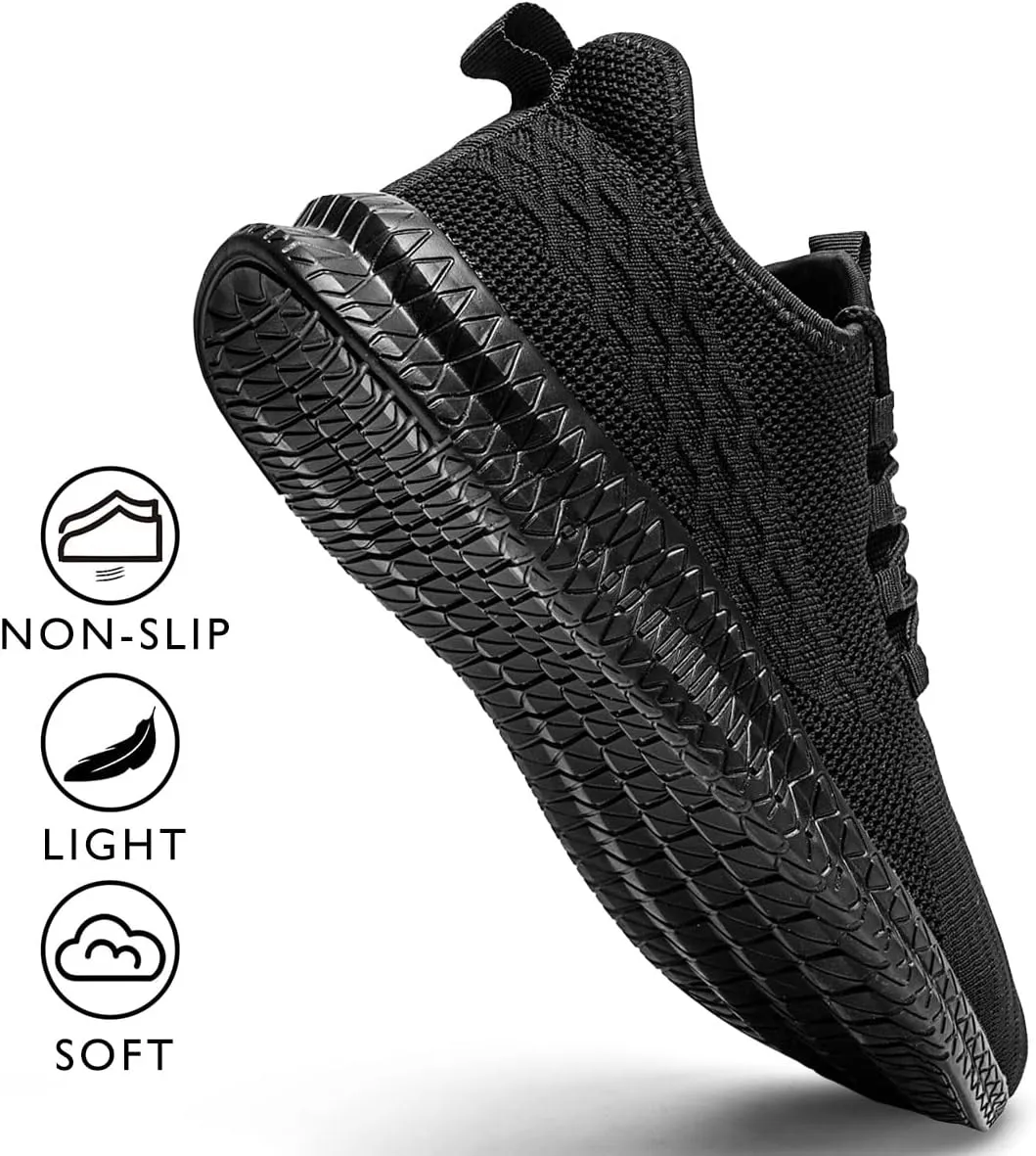 Mens Running Tennis Casual Walking Shoes Fashion Athletic Gym Sports Sneakers for Men Breathable Lightweight Comfortable Shoes