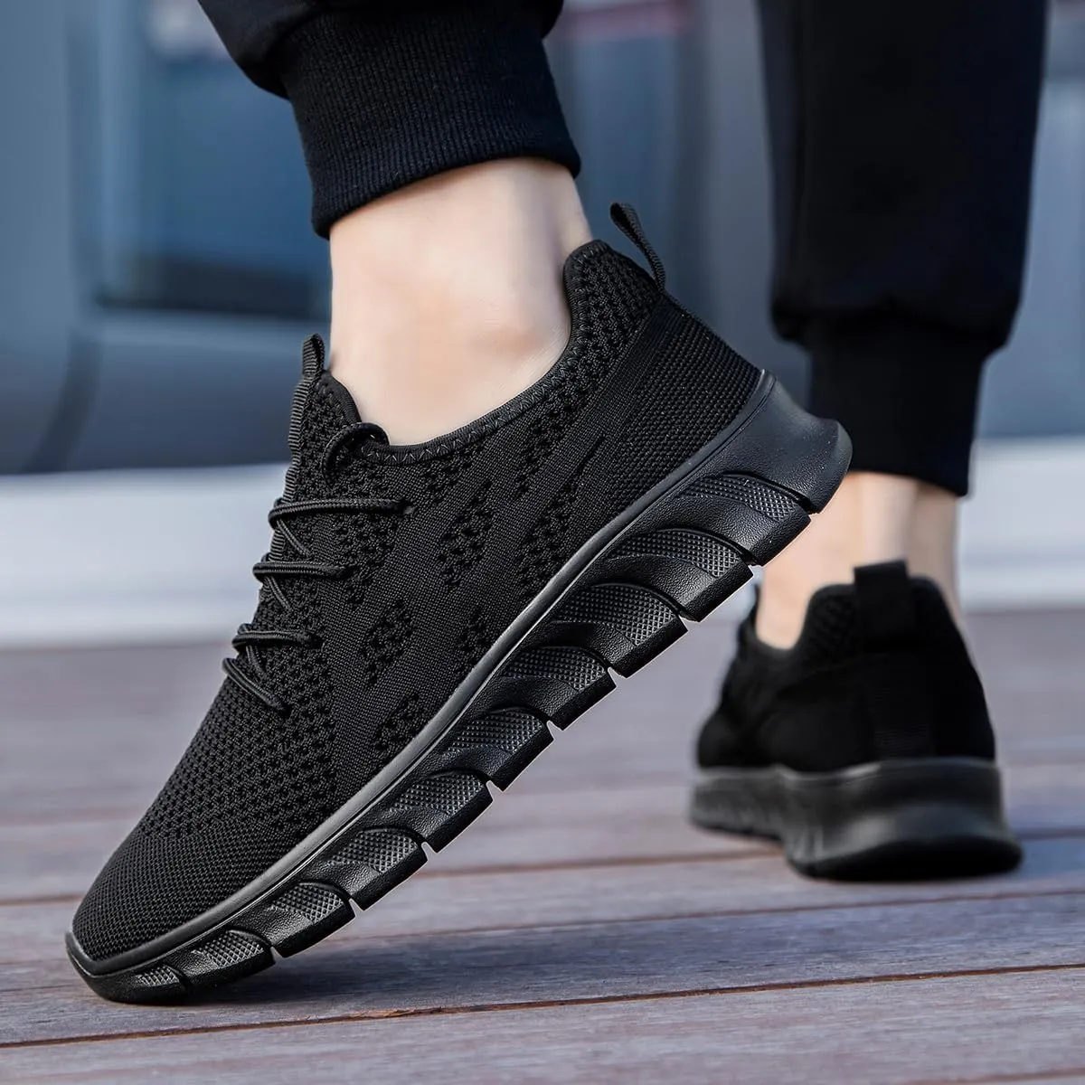 Mens Running Tennis Casual Walking Shoes Fashion Athletic Gym Sports Sneakers for Men Breathable Lightweight Comfortable Shoes