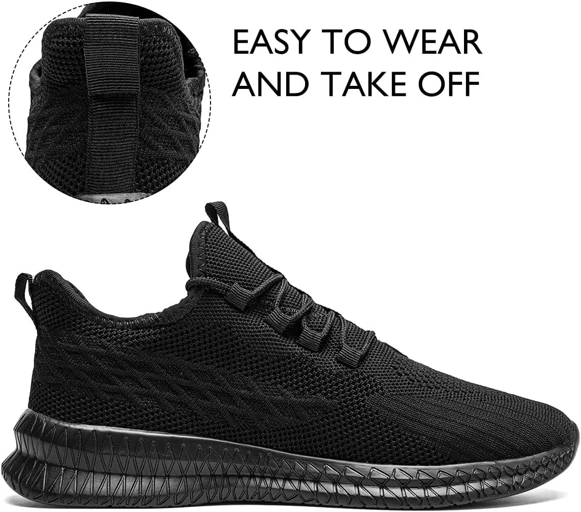 Mens Running Tennis Casual Walking Shoes Fashion Athletic Gym Sports Sneakers for Men Breathable Lightweight Comfortable Shoes