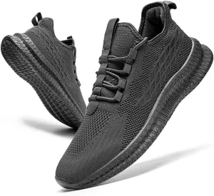 Mens Running Tennis Casual Walking Shoes Fashion Athletic Gym Sports Sneakers for Men Breathable Lightweight Comfortable Shoes
