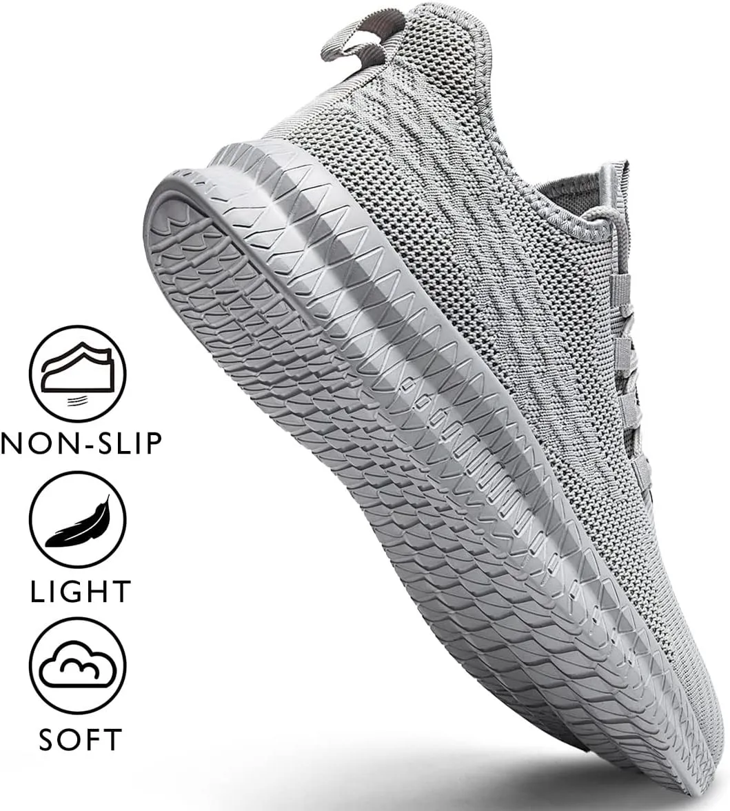 Mens Running Tennis Casual Walking Shoes Fashion Athletic Gym Sports Sneakers for Men Breathable Lightweight Comfortable Shoes