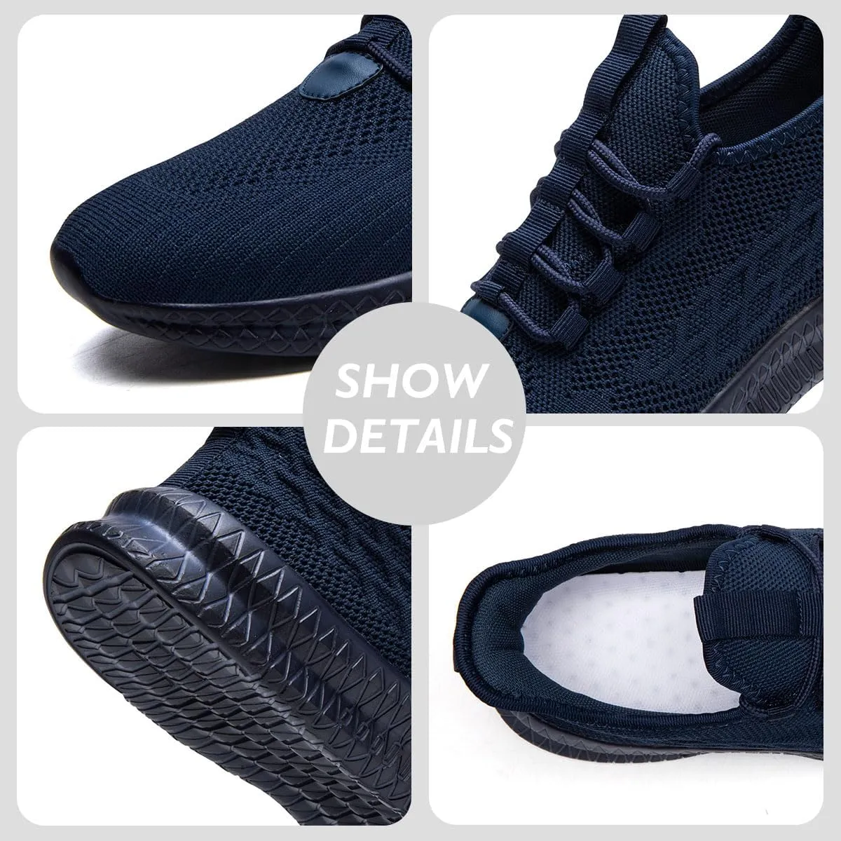 Mens Running Tennis Casual Walking Shoes Fashion Athletic Gym Sports Sneakers for Men Breathable Lightweight Comfortable Shoes
