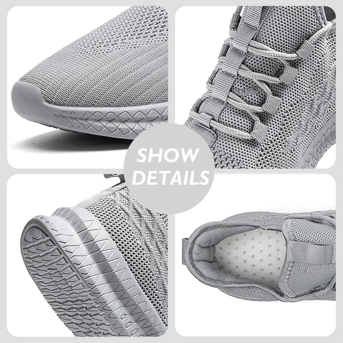 Mens Running Tennis Casual Walking Shoes Fashion Athletic Gym Sports Sneakers for Men Breathable Lightweight Comfortable Shoes