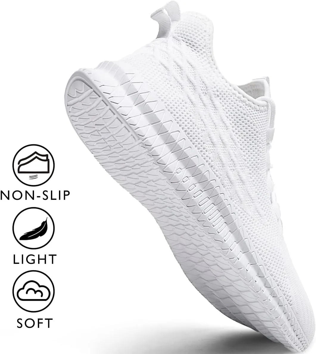 Mens Running Tennis Casual Walking Shoes Fashion Athletic Gym Sports Sneakers for Men Breathable Lightweight Comfortable Shoes