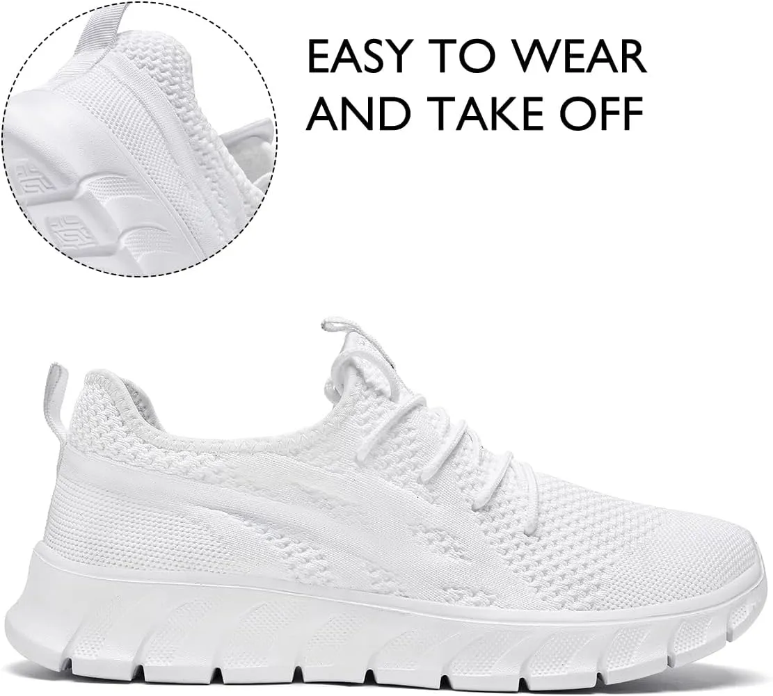 Mens Running Tennis Casual Walking Shoes Fashion Athletic Gym Sports Sneakers for Men Breathable Lightweight Comfortable Shoes