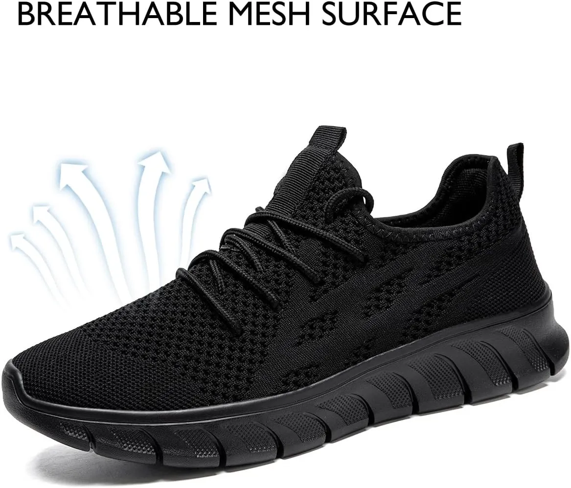 Mens Running Tennis Casual Walking Shoes Fashion Athletic Gym Sports Sneakers for Men Breathable Lightweight Comfortable Shoes
