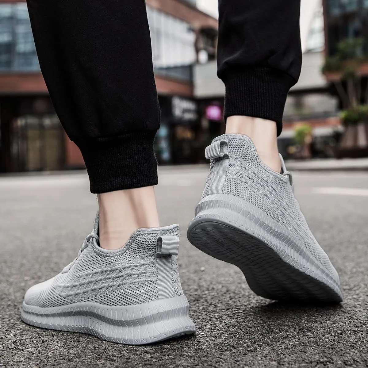 Mens Running Tennis Casual Walking Shoes Fashion Athletic Gym Sports Sneakers for Men Breathable Lightweight Comfortable Shoes