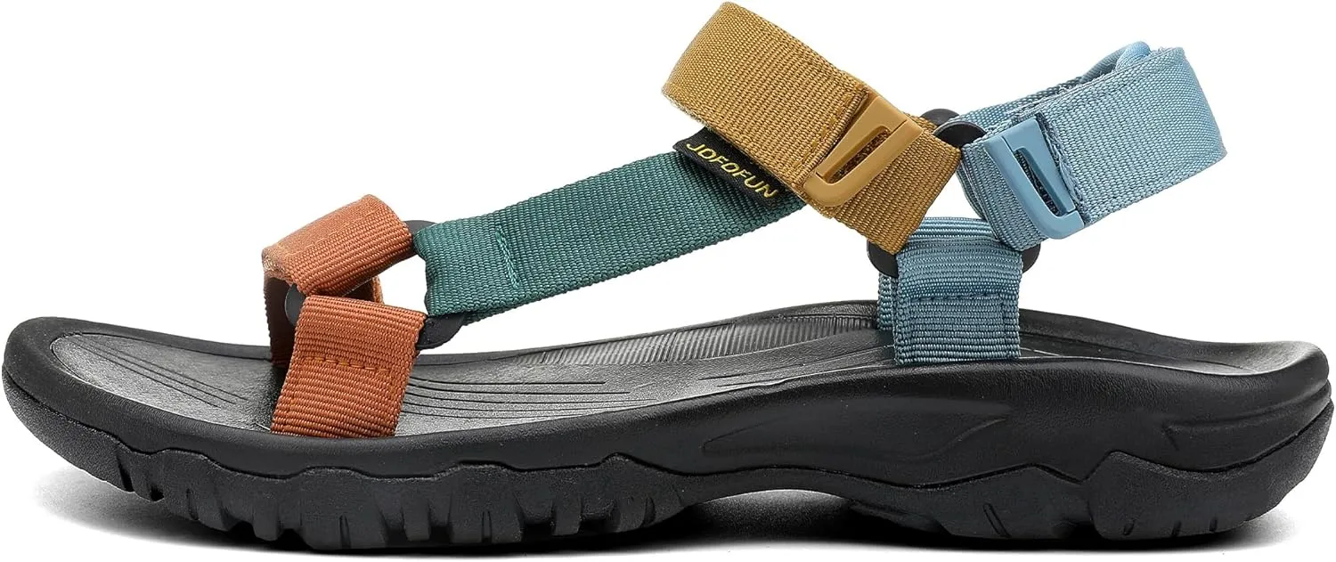 Men's Sport Hiking Sandals EVA Foam Midsole Outdoor With Arch Support Beach Water Shoes