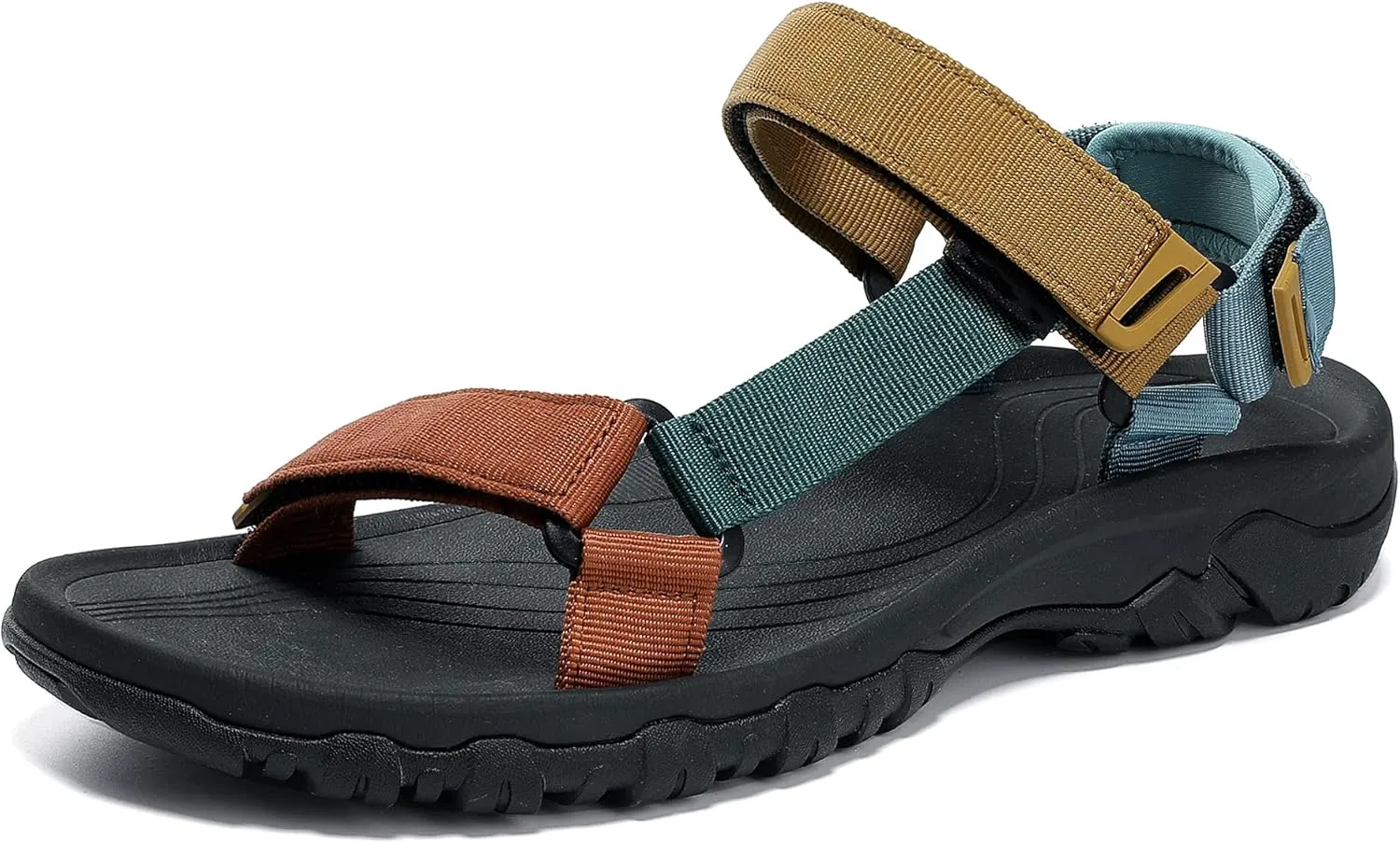 Men's Sport Hiking Sandals EVA Foam Midsole Outdoor With Arch Support Beach Water Shoes