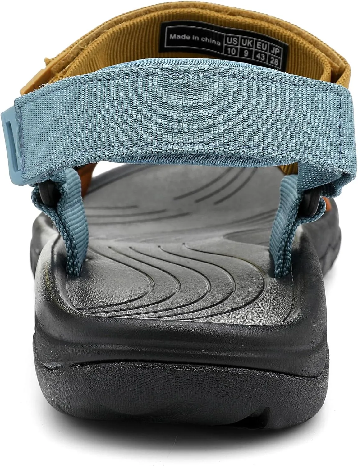 Men's Sport Hiking Sandals EVA Foam Midsole Outdoor With Arch Support Beach Water Shoes