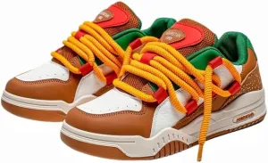 Men's Stylish Casual Sneakers with Rope Laces - Perfect for Outdoor Walking & Training