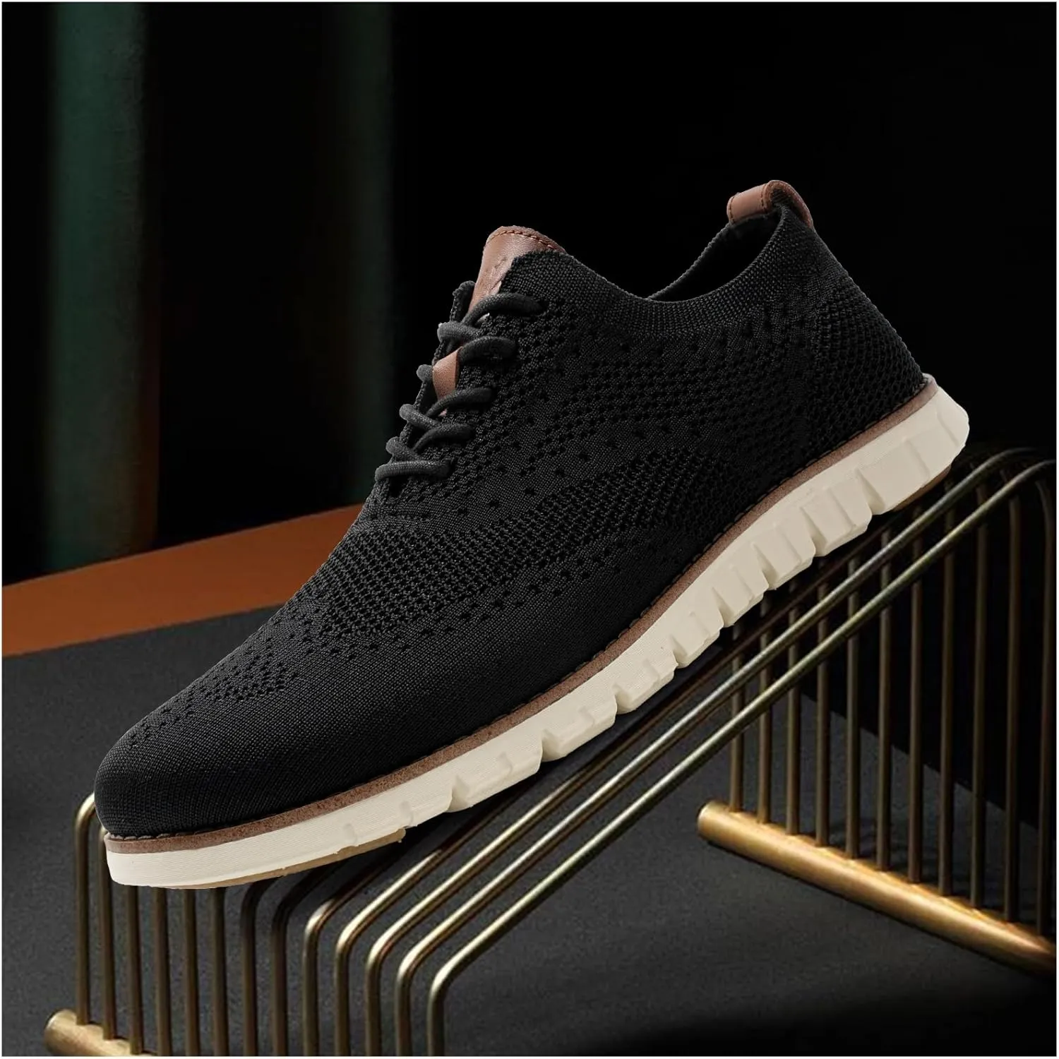 Men's Wide Casual Dress Shoes Business Casual Sneaker Shoes for Men