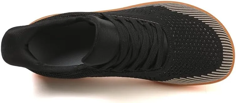 Men's Wide Toe Casual Mesh Sneakers, Barefoot Minimalist Flats, Plus Big Size, Breathable