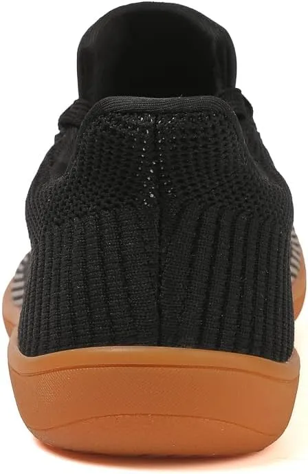 Men's Wide Toe Casual Mesh Sneakers, Barefoot Minimalist Flats, Plus Big Size, Breathable