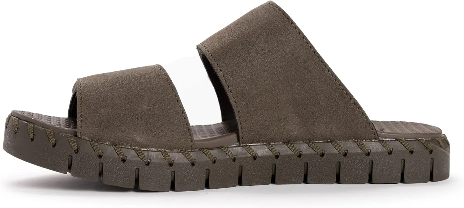 MUK LUKS Women's Flexi Central Park Sandals