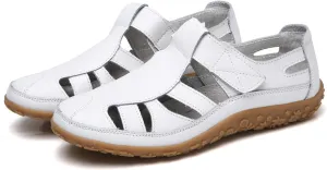 Mules for Women Wedge Sandals Comfortable Dressy Summer Closed Toe Casual Slip On Shoes with Adjustable Hook Loop Slippers Clogs Arch Support Alicegana Comfort Walking Orthopedic Sandal Mule
