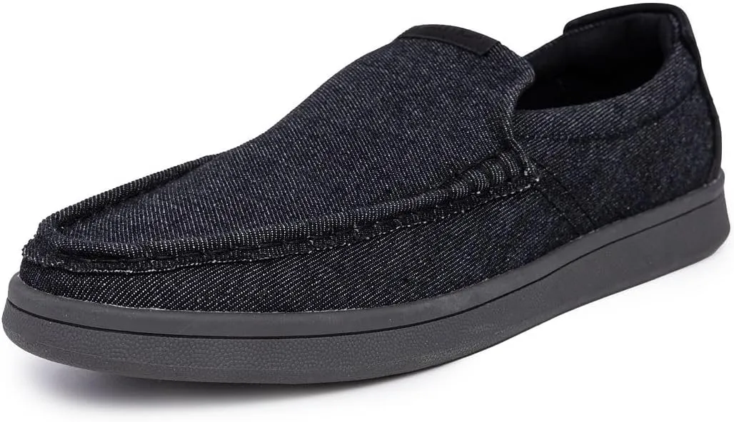 Nautica Men's Slip-On Loafers Casual Moc Toe Sneakers Boat Shoes Slipper for Men – Lightweight & Comfortable - Derwin