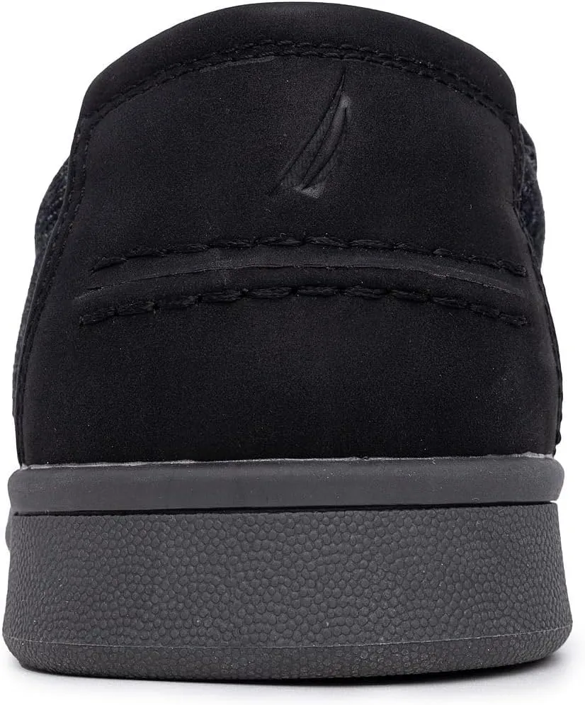 Nautica Men's Slip-On Loafers Casual Moc Toe Sneakers Boat Shoes Slipper for Men – Lightweight & Comfortable - Derwin