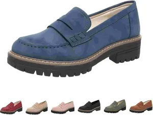 Orthoture Womens Shoes, Orthoture Orthopedic Platform Loafers, Womens Loafers Comfortable, Slip on Comfort Casual Fashion