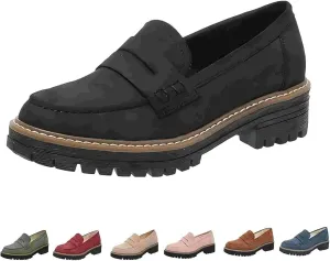 Orthoture Womens Shoes, Orthoture Orthopedic Platform Loafers, Womens Loafers Comfortable, Slip on Comfort Casual Fashion