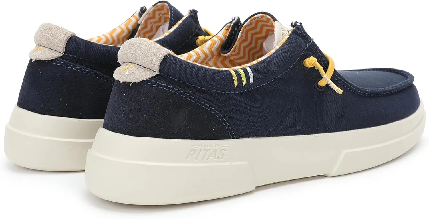 PITAS Sirmione Loafers for Women | Comfortable Casual Shoes | Women’s Ultralight Slip-On Shoes | Navy