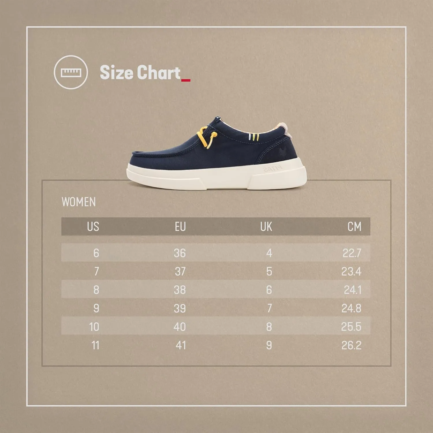PITAS Sirmione Loafers for Women | Comfortable Casual Shoes | Women’s Ultralight Slip-On Shoes | Navy