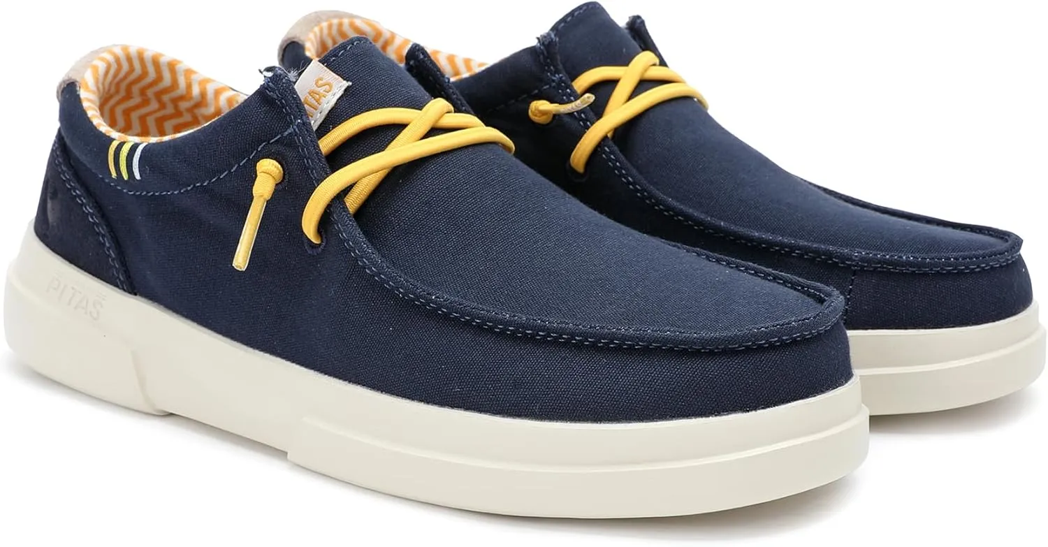 PITAS Sirmione Loafers for Women | Comfortable Casual Shoes | Women’s Ultralight Slip-On Shoes | Navy