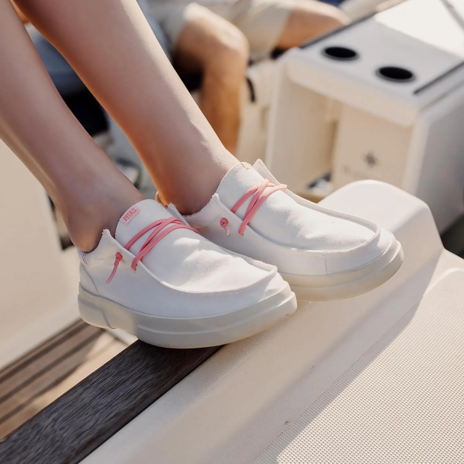 PITAS Sirmione Loafers for Women | Comfortable Casual Shoes | Women’s Ultralight Slip-On Shoes | Navy