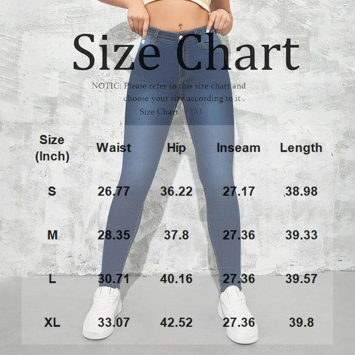 Plus Size Jeans for Curvy Women Skinny High Waisted Stretchy Denim Boyfriend Butt Lifting Stretch Jeans with Pockets