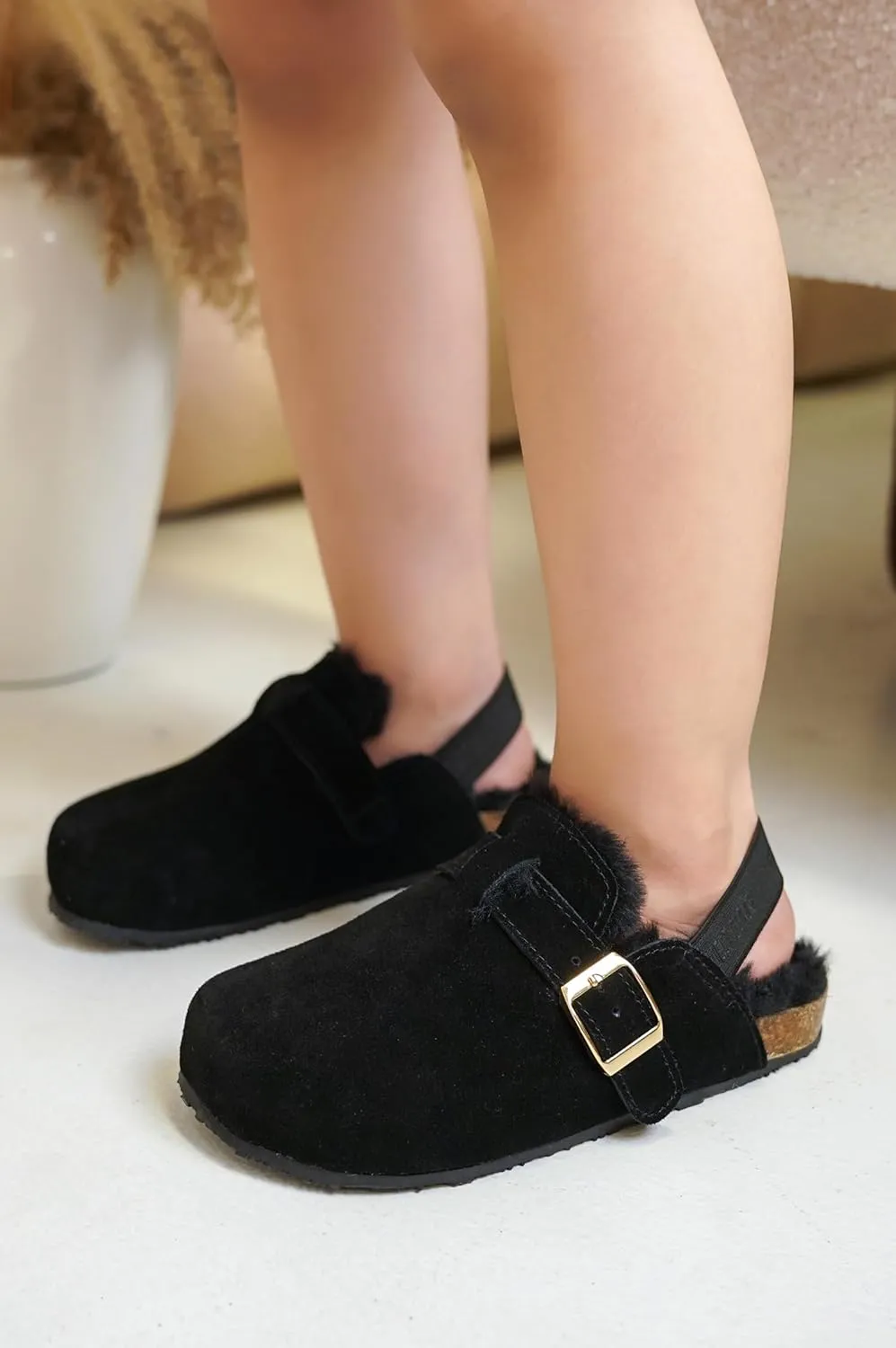 Project Cloud Mini Clogs for Kids - Memory Foam Unisex and Non-Slip Kids Clogs & Mules - Water Resistant Boys & Girls Sandals with Cork Footbed & Arch Support