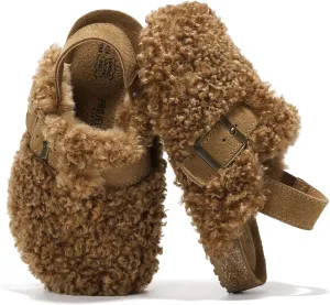 Project Cloud Mini Clogs for Kids - Memory Foam Unisex and Non-Slip Kids Clogs & Mules - Water Resistant Boys & Girls Sandals with Cork Footbed & Arch Support