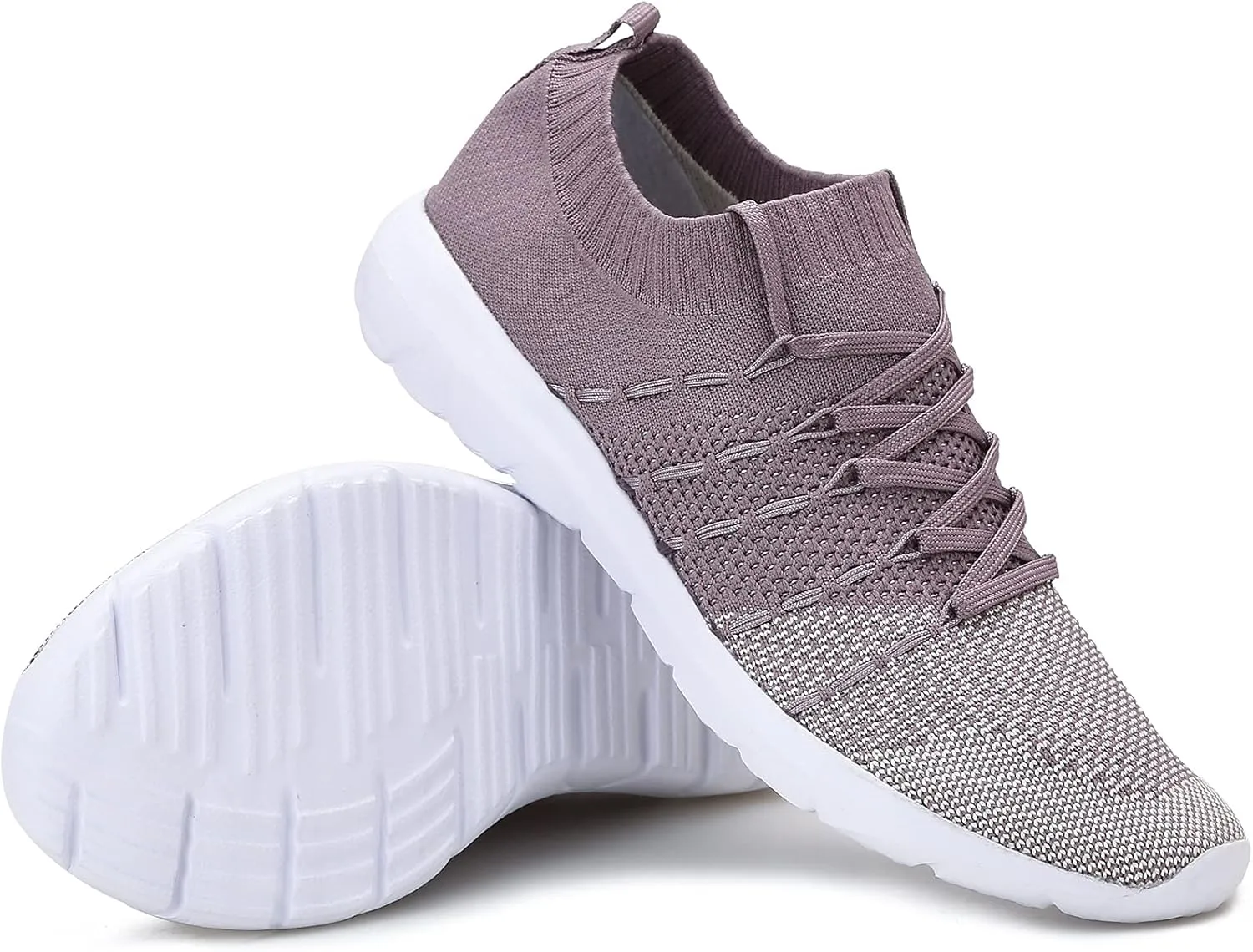 Pt&Hq Comfortable Tennis Running Shoes for Women Lightweight and Slip On Sneakers Casual Women's Walking Shoes