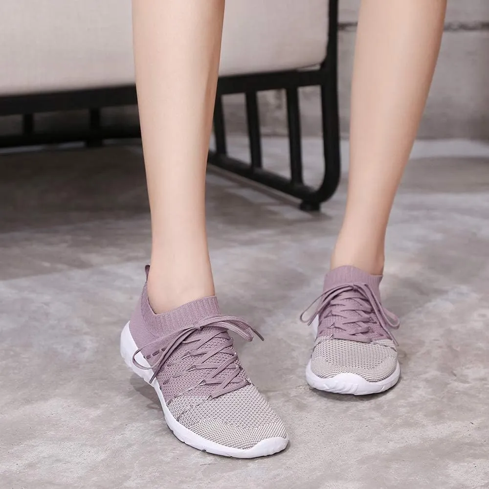 Pt&Hq Comfortable Tennis Running Shoes for Women Lightweight and Slip On Sneakers Casual Women's Walking Shoes