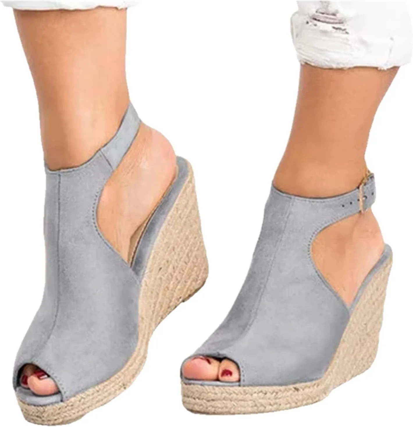 Sandals For Women Dressy Summer,Womens Chunky Heel Party Ankle Strap High Heel Sandal Casual Open Toe Strappy Sandal